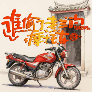 谁偷了老三的摩托车