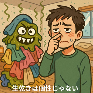 生乾きは個性じゃない