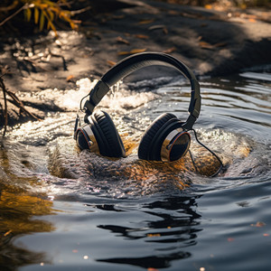 Rhythmic Flow of River's Path