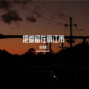 把爱留着丽江市