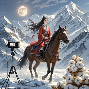 满江红悼贺娇龙-緑之梦