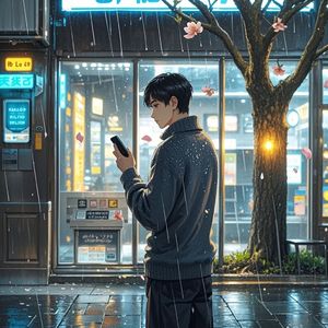 霓虹雨夜的蒙太奇-阿宇