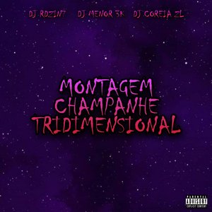 Montagem Champanhe Tridimensional