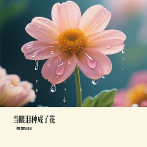 当眼泪种成了花