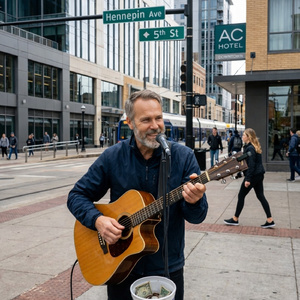 Buskin on the Corner