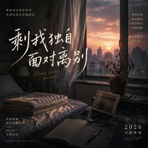 剩我独自面对离别