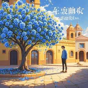 我见到一棵花树