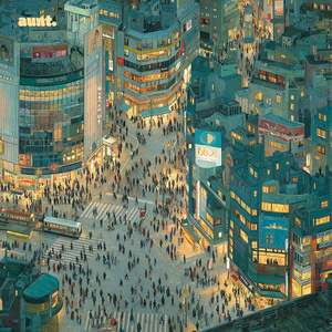 Shibuya By Night