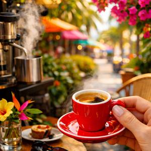 אספרסו בבקשה בוסה נובה של בוקר