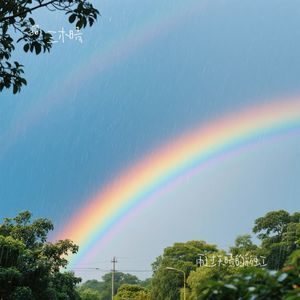 雨过天晴的彩虹