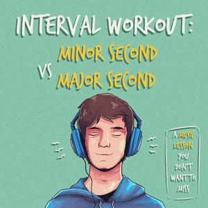 Minor Second vs Major Second Interval Ear Training Exercise, Pt. 9