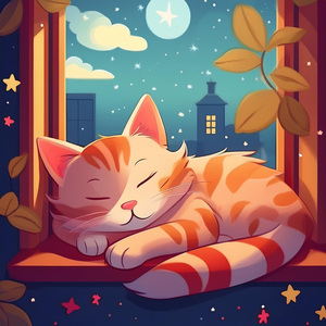 Mente Pura Para El Descanso Felino