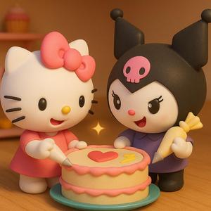 Hello Kity & Kuromi Challenge