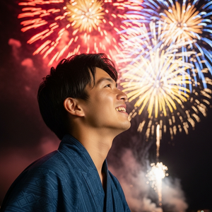 君の笑顔が打ち上がる夜#花火大会 by ぱとちゃん