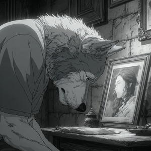 A world that has been dyed gray.