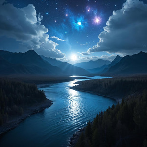 Celestial Water Flow