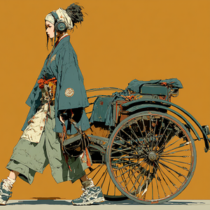 車輪で稼いで帰る (Earn My Way Home on Wheels)