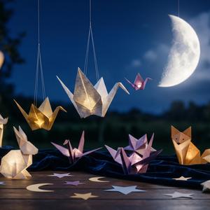 Origami to the Moon