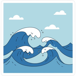 我的羽绒服里海浪滔天