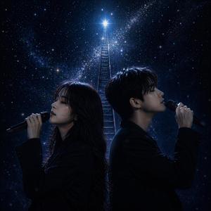 사다리 너머의,별