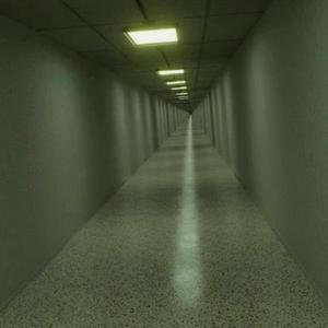 walking down the hall