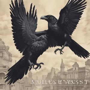 안녕하세요, 저는 율리우스 카이사르입니다. 그리고 제 까마귀 네로를 사랑합니다 by @simplelied005