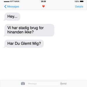 Har Du Glemt Mig?