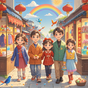 马年新春乐逍遥