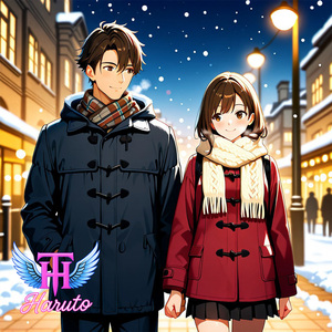 公園に灯るイルミネーション