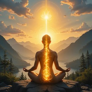 Meditation by the Lotus Pond