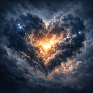 Amour et tempete