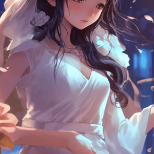 Father walked down the wedding aisle with the bride