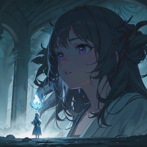 機械仕掛けの要塞廃墟（ダンジョン、壮大、神秘的、冒険、ファンタジー）