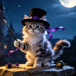 月夜潮猫