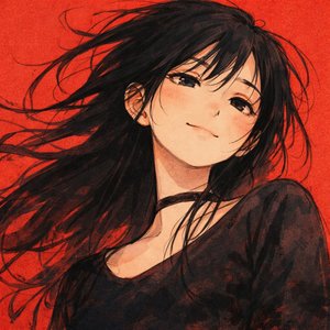 青の輪郭