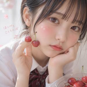 ほっぺとさくらんぼ