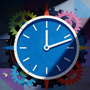 停电（墙上钟摆停在了9:11）