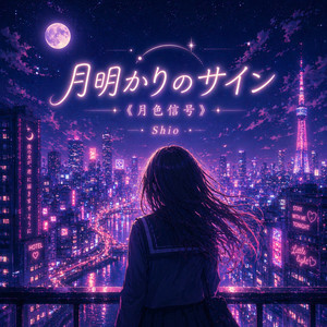 月明かりのサイン（月色信号） 伴奏