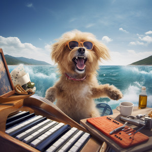 Doggy Beach Vibes
