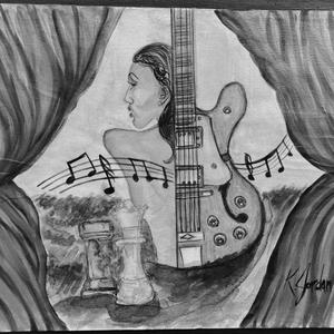 All Alright (Stained Glass Canvas)