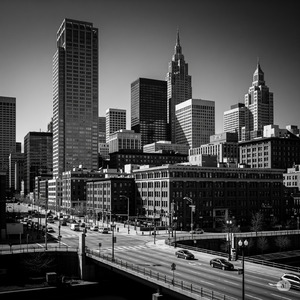 モノクロだった街並み