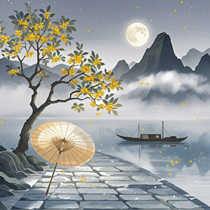 桂香寄山月