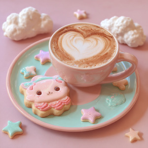 Pink Frosting Steps