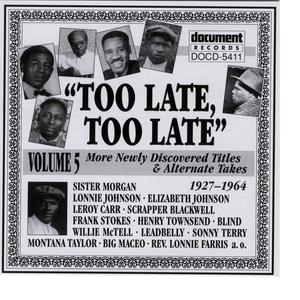 I'm Going Away Blues