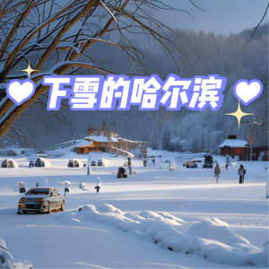 下雪的哈尔滨