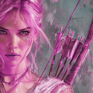 月の女神アルテミス