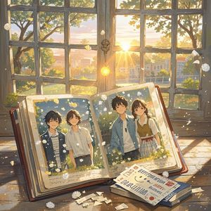 旧照片里的夏天-紫悦