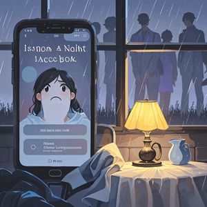 通讯录失眠夜-横笑