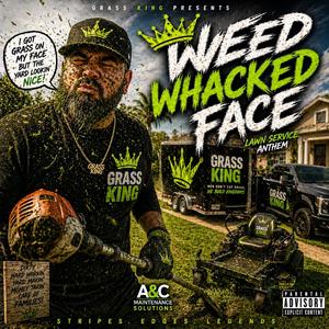 Weed Whacked Face