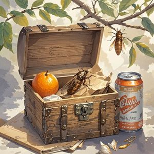 泛黄的时光标本-梅子